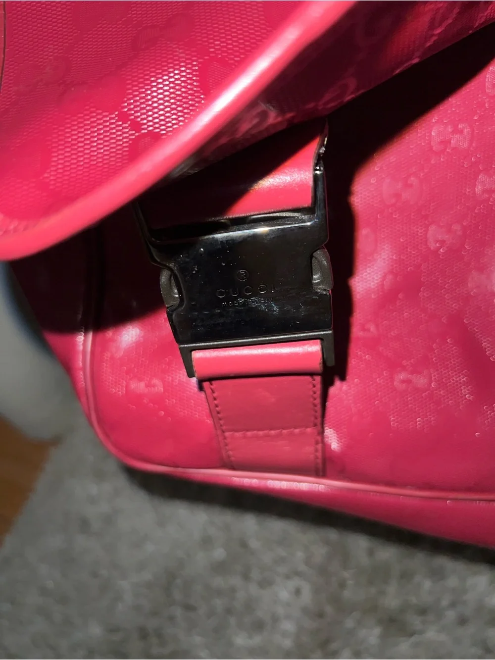 Gucci diaper bag